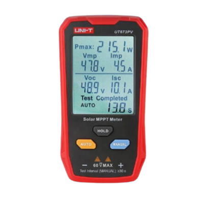 [UT673PV] UNI-T Solar MPPT Meter 5~800W PV Module Maximum Power Tester Open Circuit Voltage Short Circuit Current Lmp Vmp Test - Polar Tech Australia