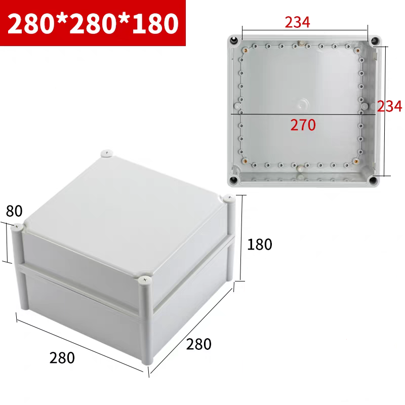 Cargue la imagen en el visor de la galería, Large Size IP67 Waterproof indoor &amp; outdoor ABS Plastic Electrical Junction Box Enclosure Box - Polar Tech Australia
