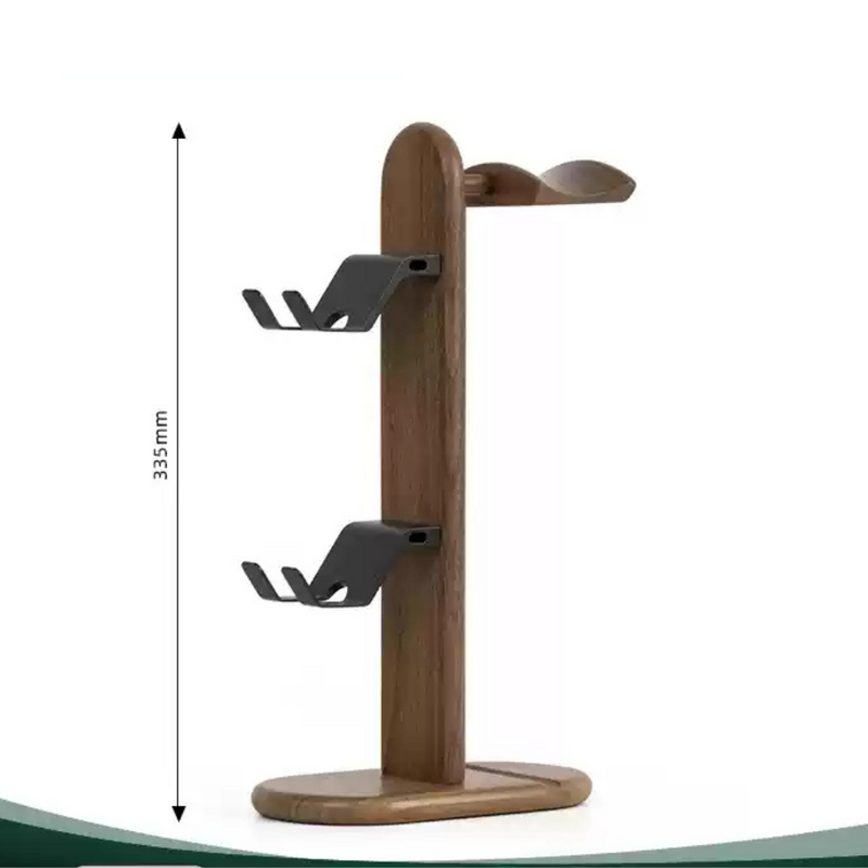Load image into Gallery viewer, Wooden Headphone Stand, Switch Game Controller, Xbox Solid Wood Storage Rack - Polar Tech Australia
