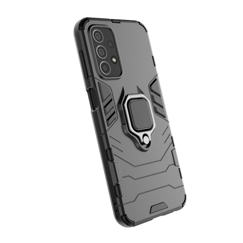 Load image into Gallery viewer, Samsung Galaxy Note 20 (SM-N980, SM-N981) - Heavy Duty Armor Case With Ring Holder Stand

