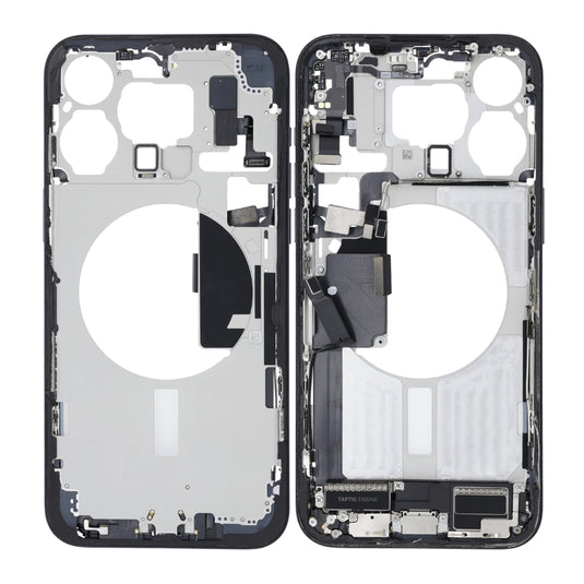 [With Built-in Parts] Apple iPhone 15 Pro Max - Middle Housing Frame (US Without SIM Tray Version)