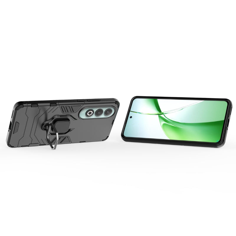 Chargez l&#39;image dans la visionneuse de la galerie, OnePlus Nord CE4 Lite - Heavy Duty Armor Case With Ring Holder Stand
