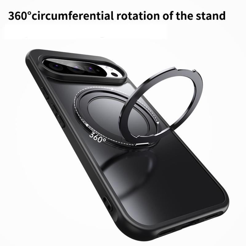 Cargue la imagen en el visor de la galería, Google Pixel 11 / 11 Pro - Frosted 360 Degree MagSafe Magnetic Holder Phone Case
