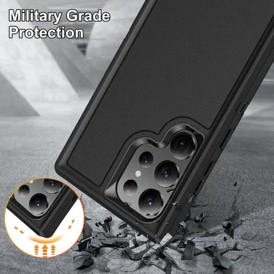 Samsung Galaxy S26 / S26 Plus / S26 Ultra - Adventurer Commuter Heavy Duty Drop Proof Tough Hybrid Case