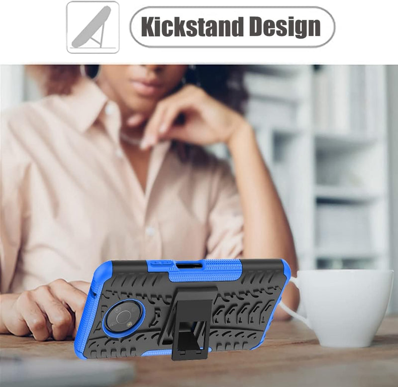Load image into Gallery viewer, Nokia G300 - Shield With Kickstand Hard PC Back Cover Soft TPU Dual Layer Protection Case - Polar Tech Australia
