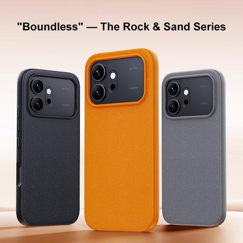 Chargez l'image dans la visionneuse de la galerie, Honor 600 / 600 Pro - Boundless Series Rock Sand Magnetic Phone Case
