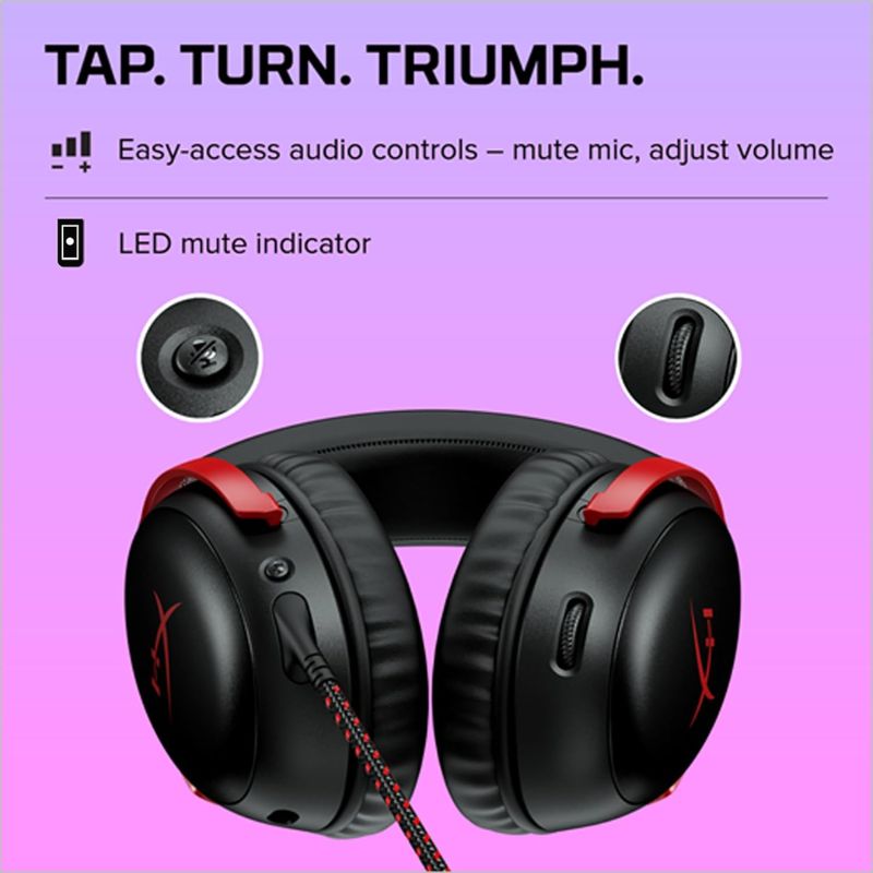 Cargue la imagen en el visor de la galería, HyperX Cloud II – Wired Gaming Headset for PC, PS5 / PS4. Includes 7.1 Virtual Surround Sound and USB Audio Control Box
