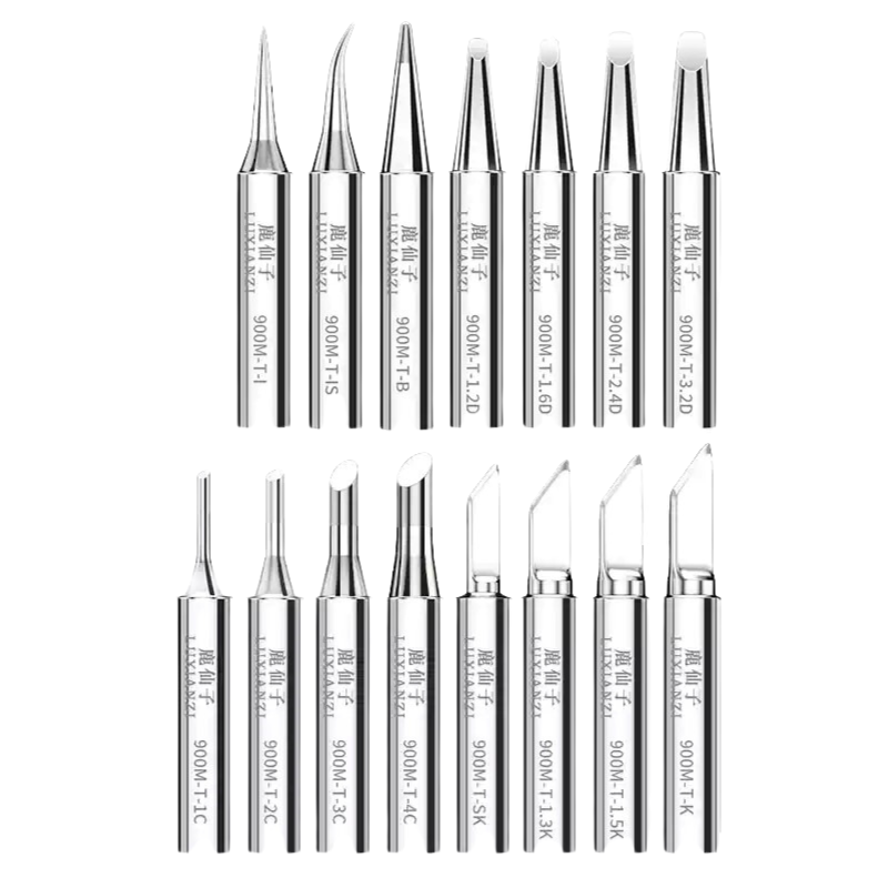 Load image into Gallery viewer, [15-Piece Set] 936-Compatible Lead-Free Soldering Iron Tips - Polar Tech Australia
