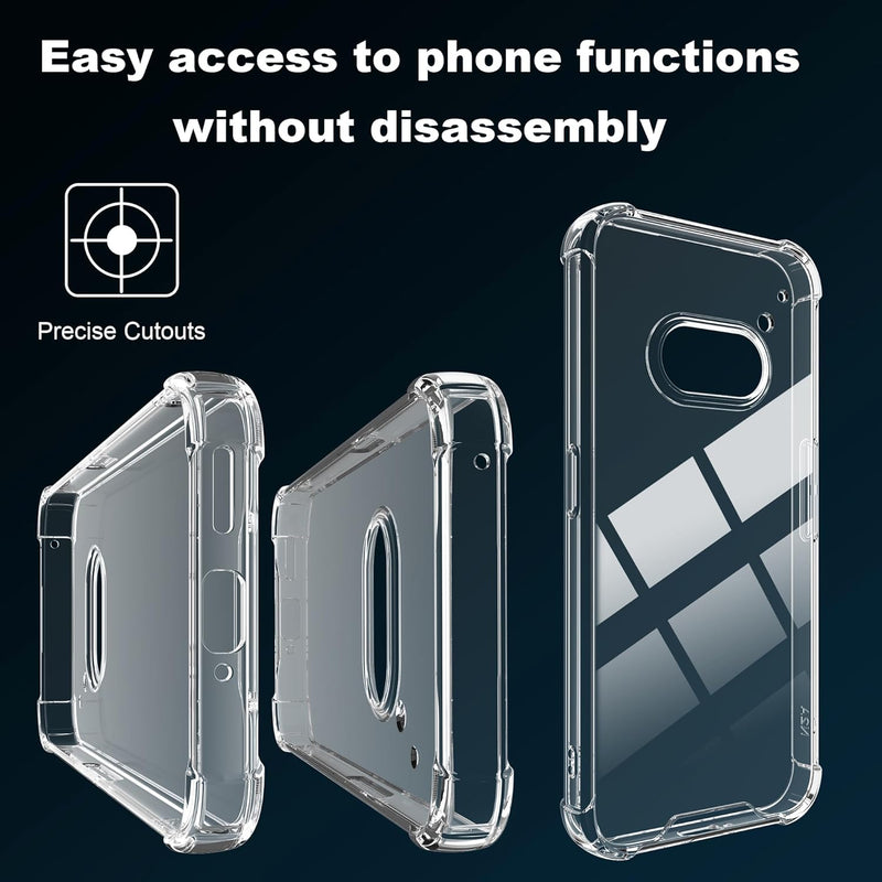 Load image into Gallery viewer, Nothing Phone 2a Plus - AirPillow Cushion Transparent Soft Clear TPU Four Corners Protective Case - Polar Tech Australia
