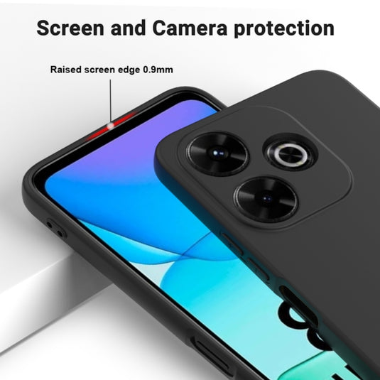 Xiaomi Redmi 12 (4G/5G) / Note 12R - Pure Color Liquid Silicone Shockproof Phone Case - Polar Tech Australia