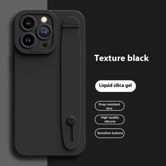 [Wrist Strap Bracket] Apple iPhone 12/Pro/Max - Washable Liquid Silicone Protective Case - Polar Tech Australia