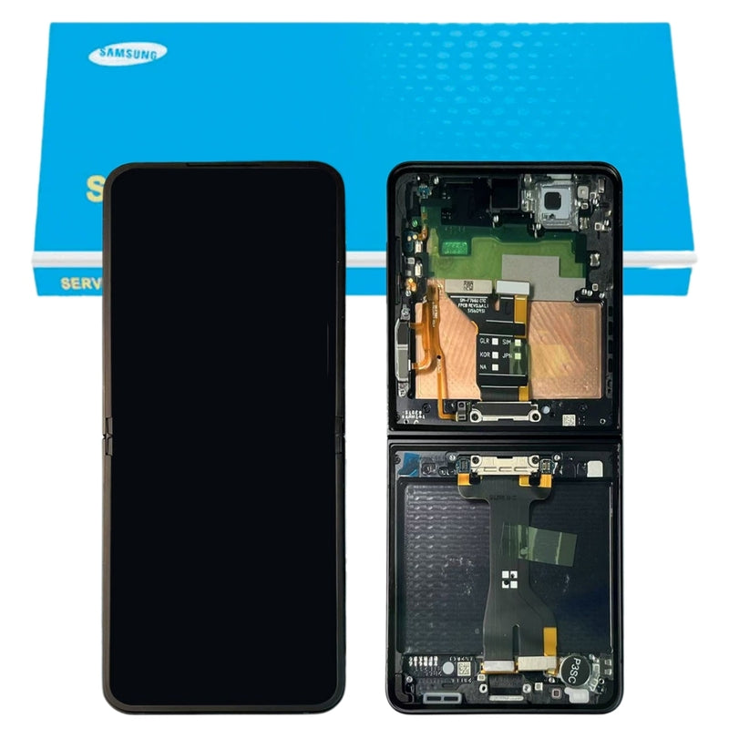 Load image into Gallery viewer, [Samsung Service Pack] Samsung Galaxy Z Flip 7 5G (SM-F766) - OLED LCD Touch Screen Display Assembly With Frame
