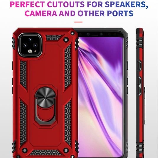 Google Pixel 4 XL - Shockproof Heavy Duty Hard Bumper Rugged Mobile Phone Case