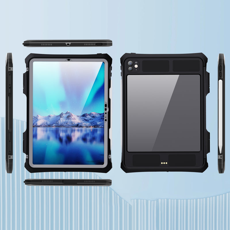 Cargue la imagen en el visor de la galería, Apple iPad Pro 13&quot; 2024 Redpepper Full Covered Waterproof Heavy Duty Tough Armor Case - Polar Tech Australia

