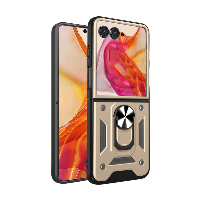 Chargez l&#39;image dans la visionneuse de la galerie, Motorola Moto Razr 2024 - Armor Ring Holder TPU Hybrid PC Phone Case - Polar Tech Australia
