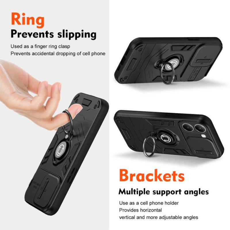 Load image into Gallery viewer, Xiaomi Poco X7 Pro - Camshield Ring Holder Phone Case - Polar Tech Australia
