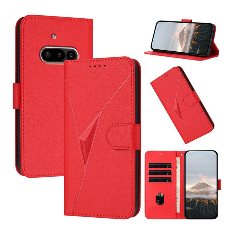 Load image into Gallery viewer, Nothing Phone (3a) - PU Leather Magnetic Flip Wallet Phone Case
