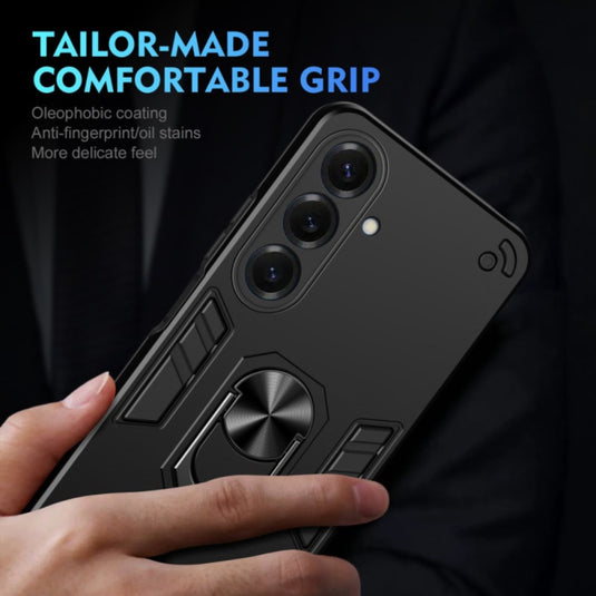 Samsung Galaxy S26 / S26 Plus / S26 Ultra - Heavy Duty Armor Case With Metal Bracket