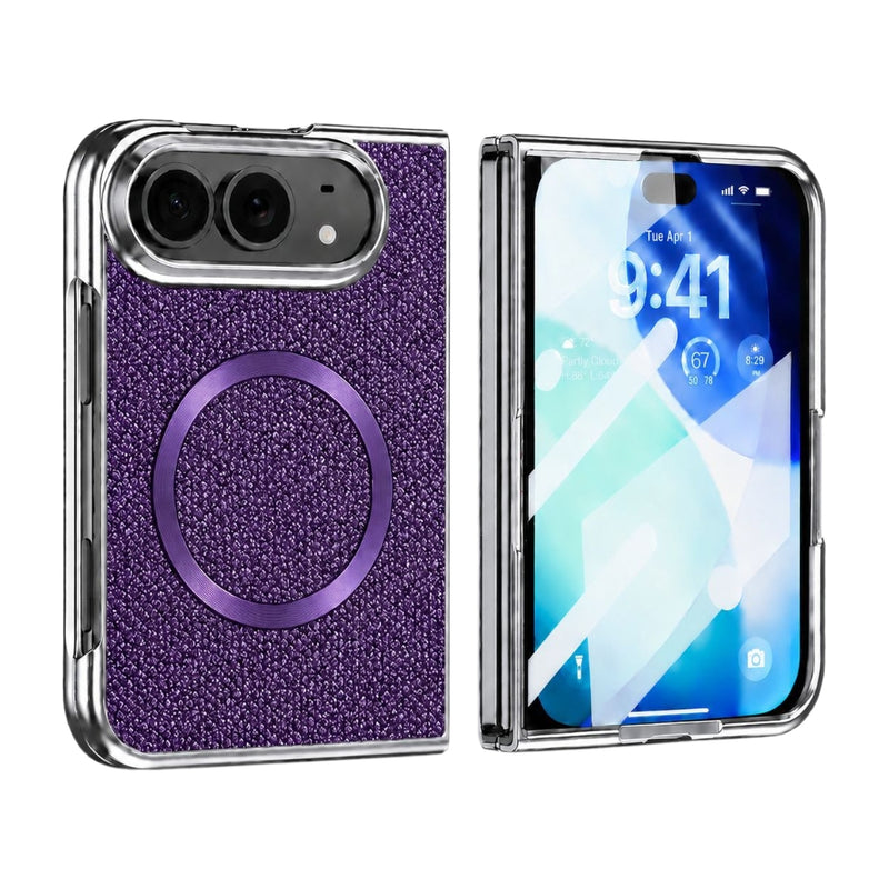 Load image into Gallery viewer, Apple iPhone Ultra / Fold - Glitter Powder Magnetic Integrated Film Phone Case
