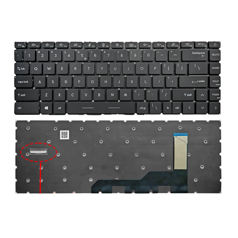 Load image into Gallery viewer, MSI Stealth 15 A13V A13VE A13VF MS-16V6 Series - Laptop Keyboard With Backlit US layout

