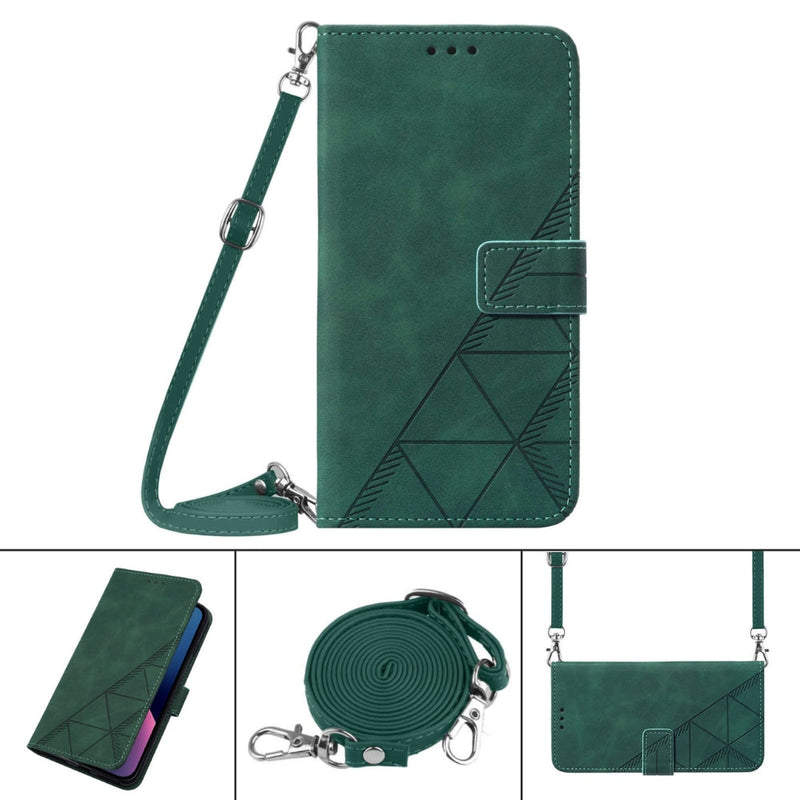Load image into Gallery viewer, [With Shoulder Strap] [With Card Slot] Motorola G Stylus 2022 4G/5G - PU leather Crossbody Wallet Style Shockproof Phone Case - Polar Tech Australia
