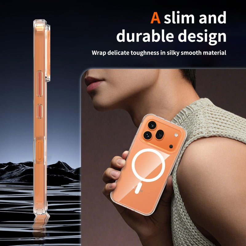 Chargez l'image dans la visionneuse de la galerie, Honor 600 / 600 Pro - MagSafe Clear Acrylic PC Hybrid TPU Phone Case
