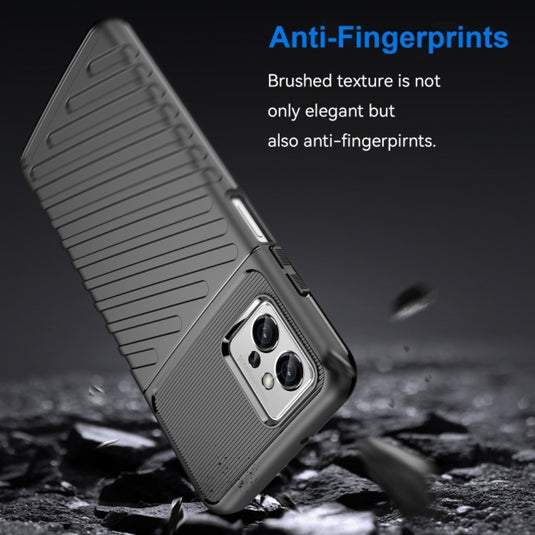 Motorola Moto G32 - Thunder Series Twill Texture Thickened Anti-fall Protection TPU Case