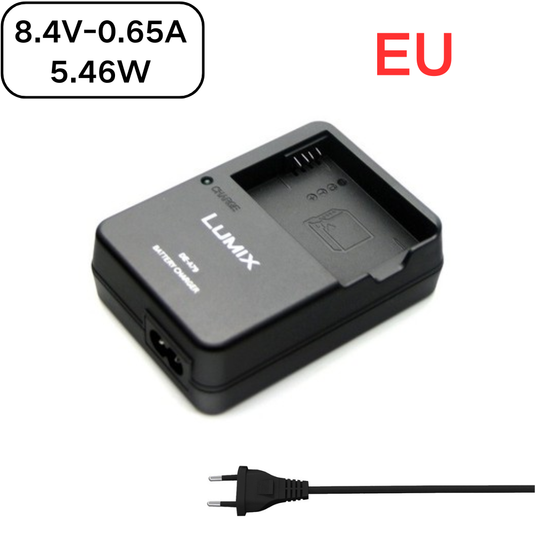 [DE-A79A][8.4V-0.65A] Panasonic LUMIX DMW-BLC12 Battery / DMC-GH2 GH2GK G5 G6 G7 FZ200 FZ300 FZ10 Series - Camera Charger Power Supply Adapter - Polar Tech Australia