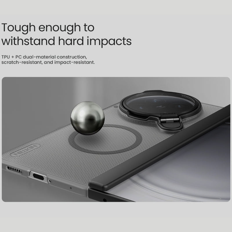 Load image into Gallery viewer, [Magsafe Compatible] OPPO Find N6 - Nillkin Frosted shield Prop Magnetic Camera protective Case - Polar Tech Australia
