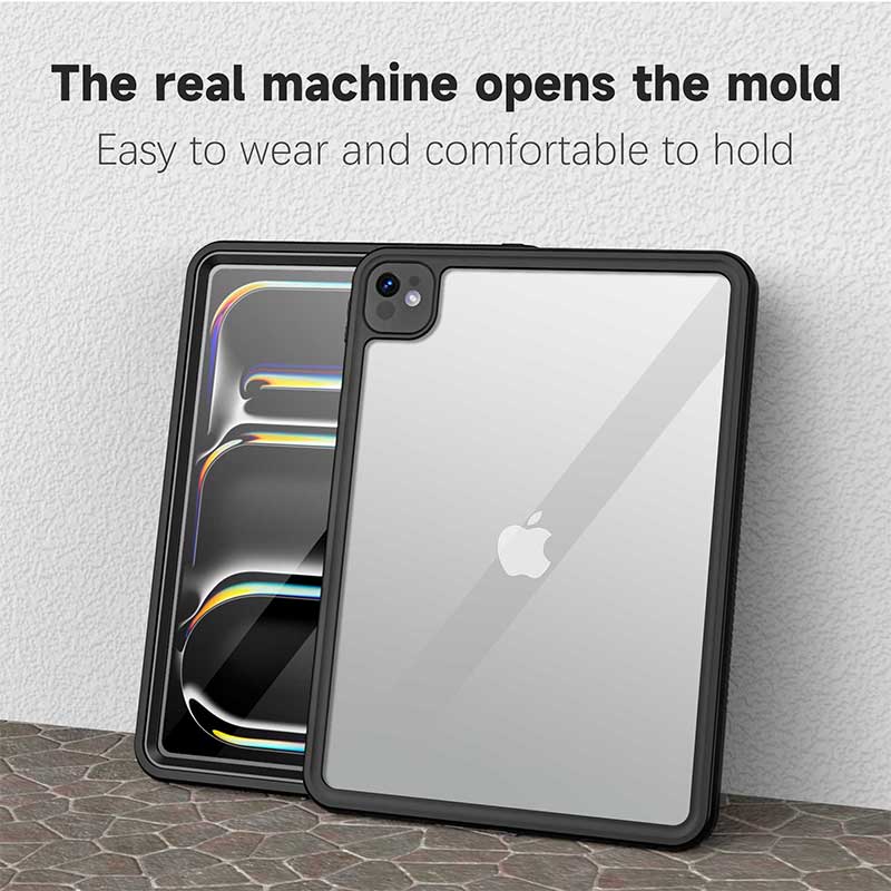 Cargue la imagen en el visor de la galería, Apple iPad Pro 13-inch M4 (2024) - Full Covered Waterproof Heavy Duty Tough Armor Case - Polar Tech Australia
