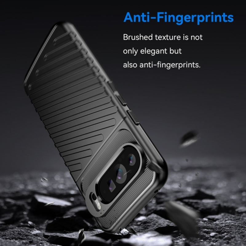 Cargue la imagen en el visor de la galería, Google Pixel 9 Pro XL - Thunder Series Twill Texture Thickened Anti-fall Protection TPU Case - Polar Tech Australia
