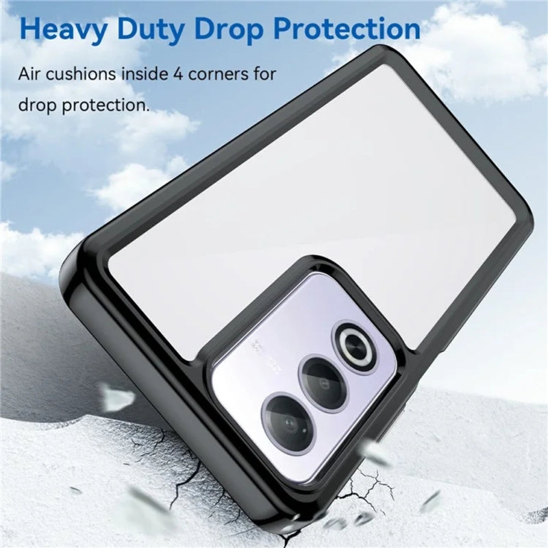 Chargez l&#39;image dans la visionneuse de la galerie, OPPO A80 / A3 Pro 5G - TPU + Acrylic Protective Clear Phone Cover - Polar Tech Australia
