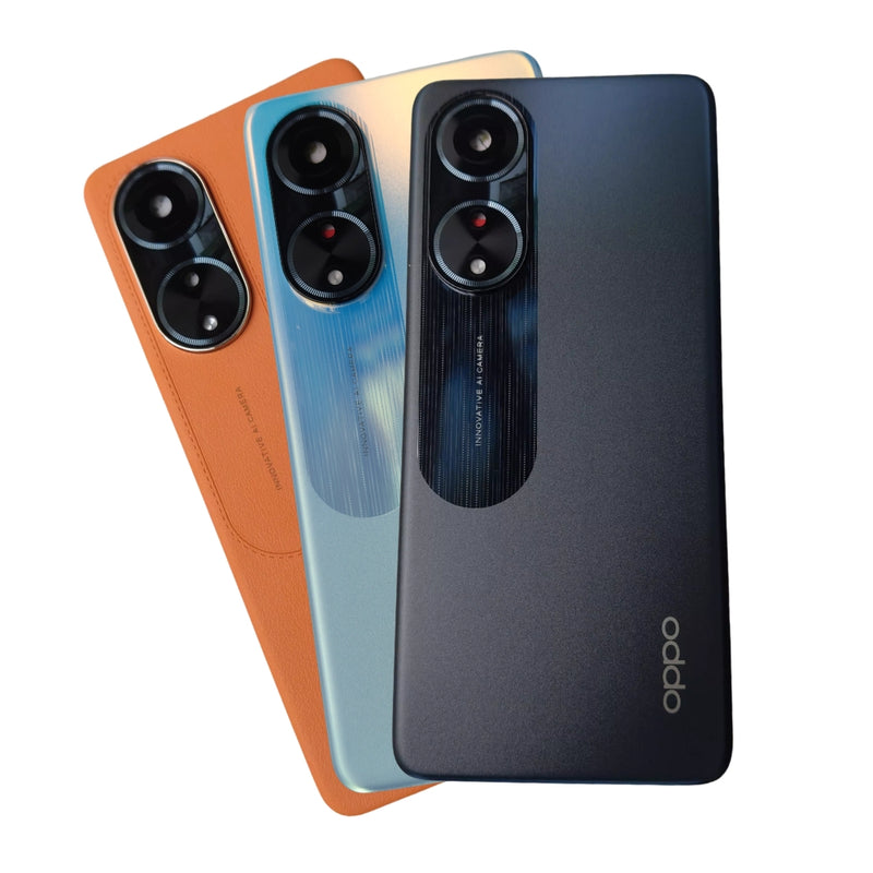 Chargez l&#39;image dans la visionneuse de la galerie, [With Camera Lens] OPPO A1 5G (PHS110) - Back Rear Glass Panel Battery Cover
