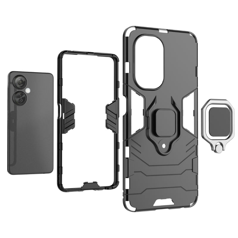 Chargez l&#39;image dans la visionneuse de la galerie, OnePlus Nord N30 SE - Heavy Duty Armor Case With Ring Holder Stand
