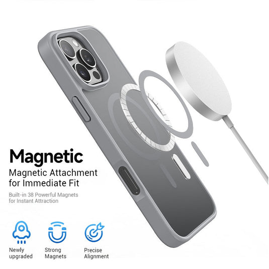 [Magsafe Compatible] Apple iPhone 16e Minimalist Matte Skin-feel Full-body Protective Case - Polar Tech Australia