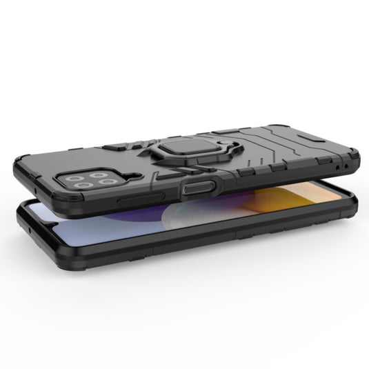 Samsung Galaxy A22 5G (SM-A226) - Heavy Duty Armor Case With Ring Holder Stand