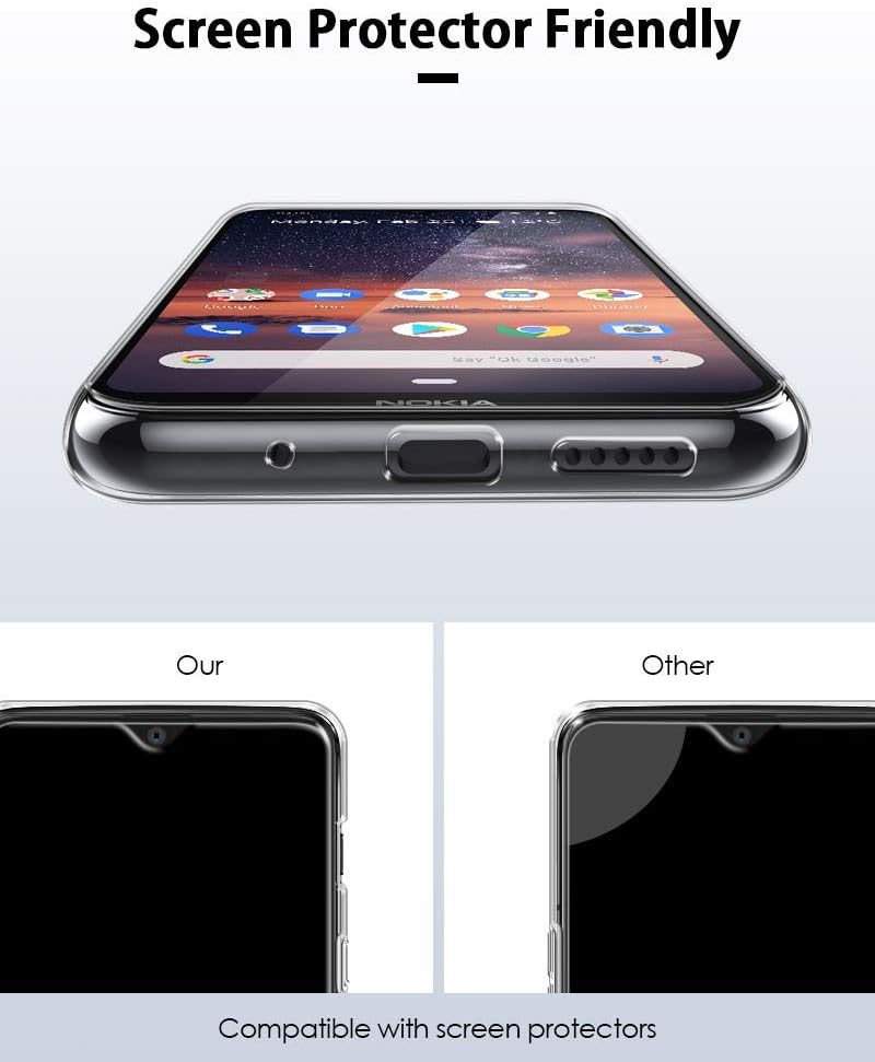 Load image into Gallery viewer, Nokia 3.2 - AirPillow Cushion Transparent Soft Clear TPU Four Corners Protective Case - Polar Tech Australia
