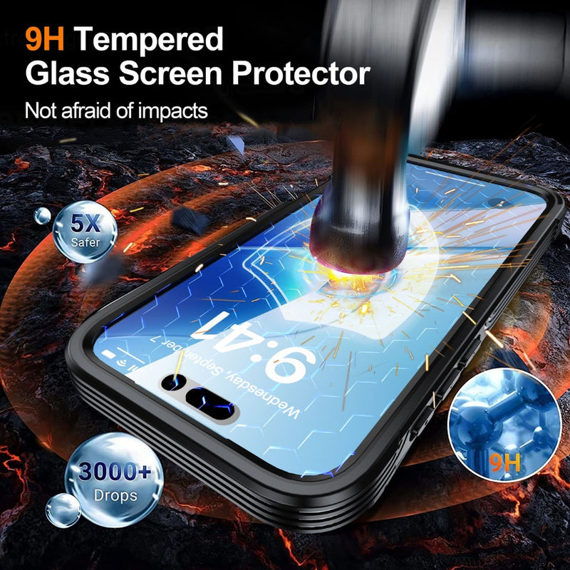 Cargue la imagen en el visor de la galería, Apple iPhone 17 Air - Tempered Glass MagSafe Phone Case

