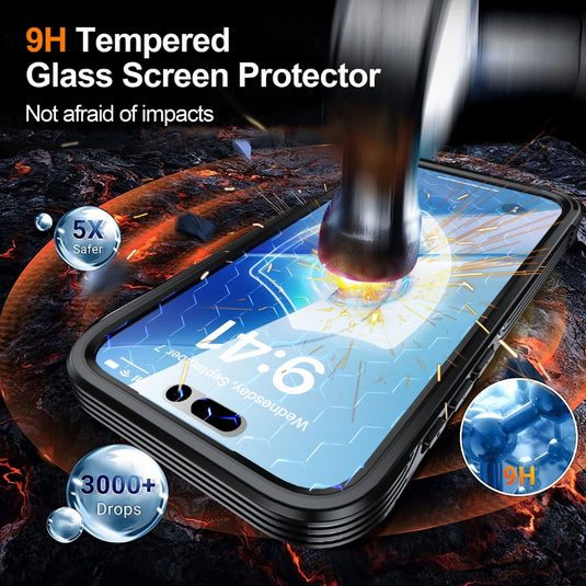 Apple iPhone 17 Air - Tempered Glass MagSafe Phone Case