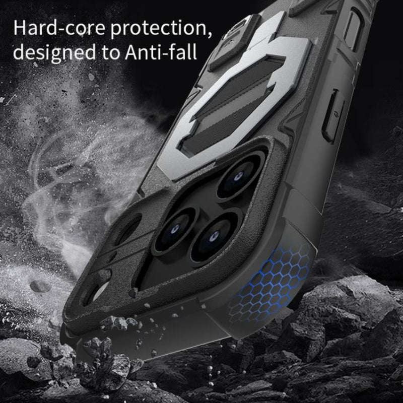Load image into Gallery viewer, Apple iPhone 17 Air - Shockproof MagSafe Holder Phone Case with Strap
