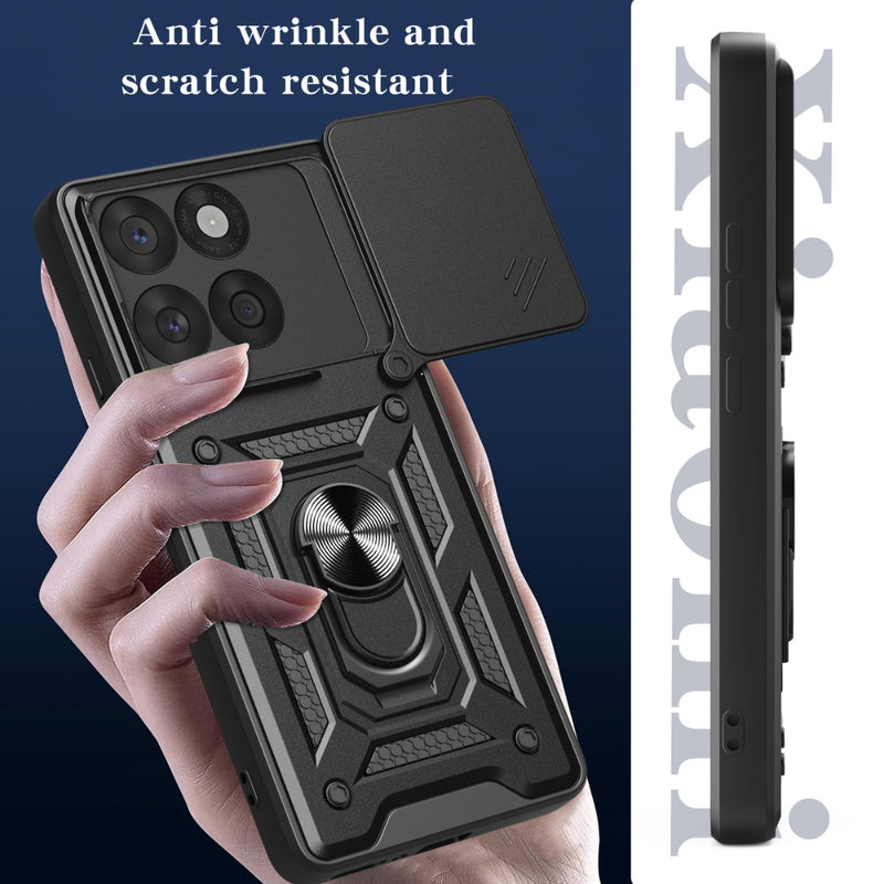 Load image into Gallery viewer, Motorola Moto Edge 60 Fusion - Heavy Duty Ring Holder Case with Shockproof &amp; Camera Guard Design - Polar Tech Australia
