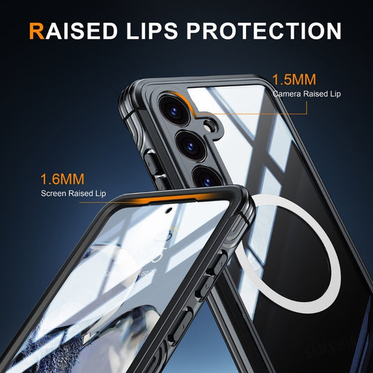 Samsung Galaxy S26 FE - Tempered Glass MagSafe Phone Case