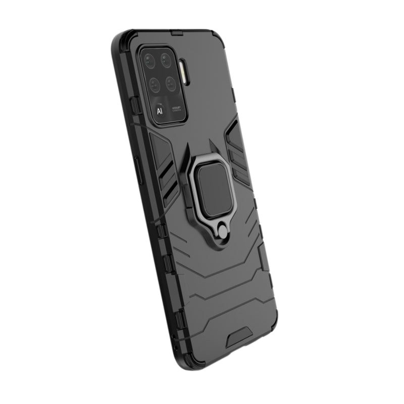 Load image into Gallery viewer, OPPO A94 5G (CPH2211) - Heavy Duty Armor Case With Ring Holder Stand - Polar Tech Australia
