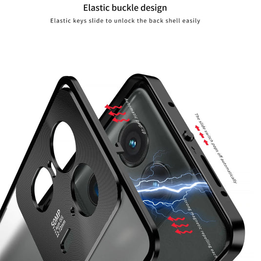 Motorola Moto X50 Ultra - Metal Frame Magnetic Shockproof Protective Case - Polar Tech Australia