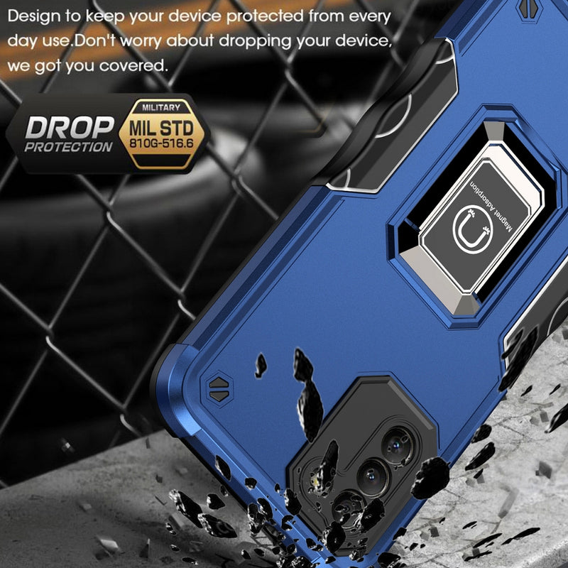 Load image into Gallery viewer, Nokia X100 - Non-slip Shockproof Armor Phone Case with Ring Holder
