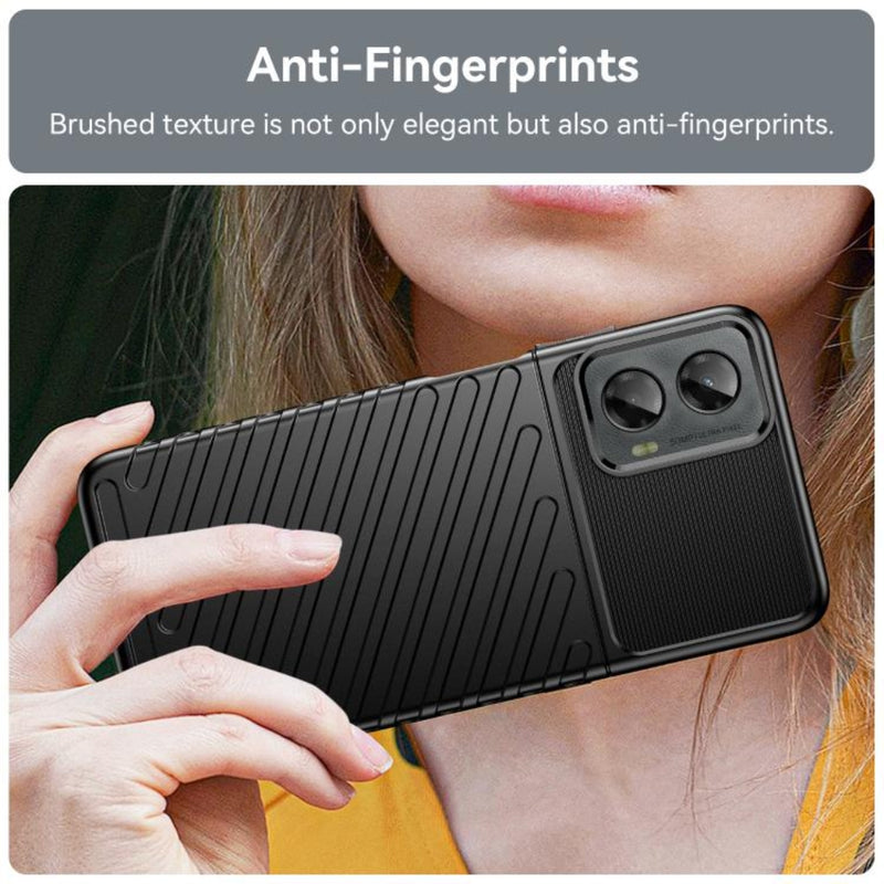 Load image into Gallery viewer, Motorola Moto G 5G (2024) - Thunder Series Twill Texture Thickened Anti-fall Protection TPU Case - Polar Tech Australia
