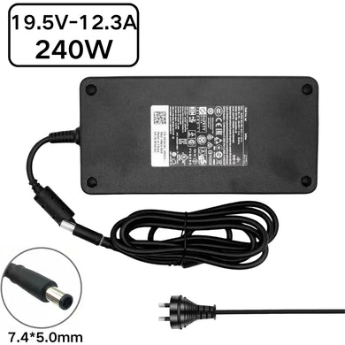 [19.5V-12.3A/240W][7.4*5.0] Dell Alienware X15 R1 M15 M17x M18x AC Power Adapter Laptop Wall Charger - Polar Tech Australia