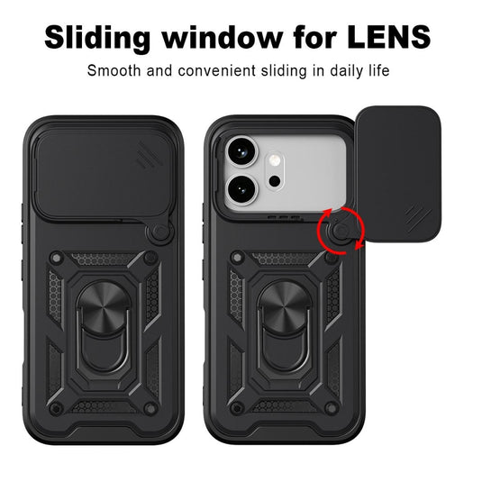 Honor 600 / 600 Pro - Sliding Camera Cover Design TPU+PC Phone Case