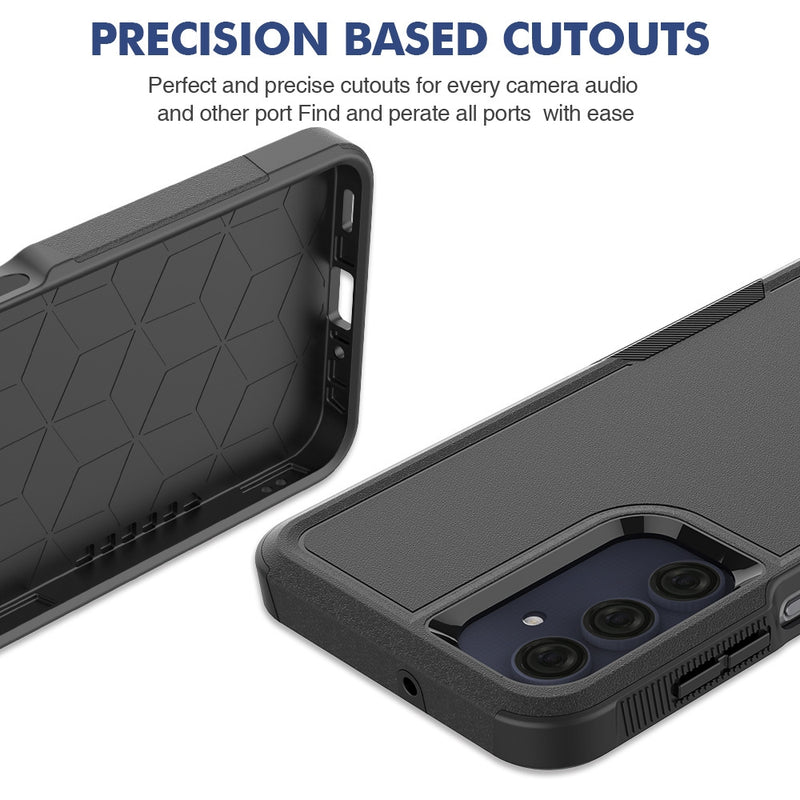 Cargue la imagen en el visor de la galería, Samsung Galaxy A17 (SM-A176) - Adventurer Commuter Heavy Duty Drop Proof Tough Hybrid Case
