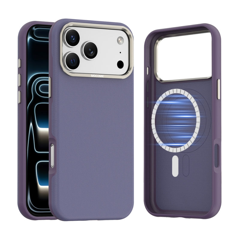 Load image into Gallery viewer, Apple iPhone 18 Pro Max - Mocome Plain Magnetic Shockproof Phone Case
